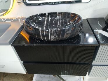 поддон для душа в баку: Mərmər üslublu üstdən quraşdırılan əlüzyuyan qab - Material: yüksək