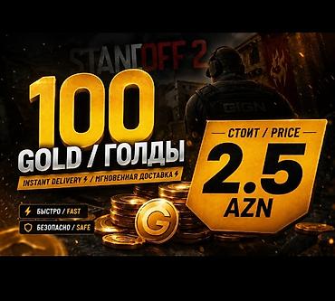 point blank rus rubl: Standoff 2 oyunu üçün Gold satışı Birinci zakaza 100gold-2azn - Paket — 1