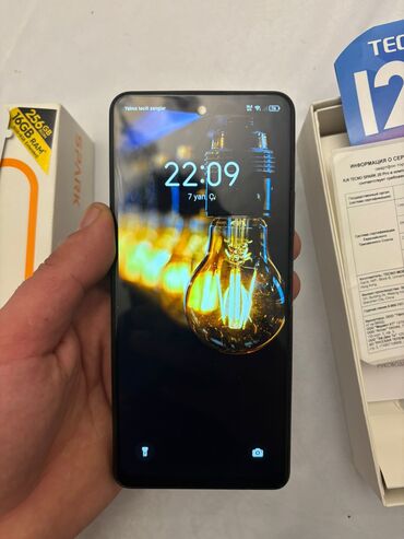 Tecno: Tecno Spark 20 Pro, 256 GB, rəng - Qara, Sənədlərlə — 8