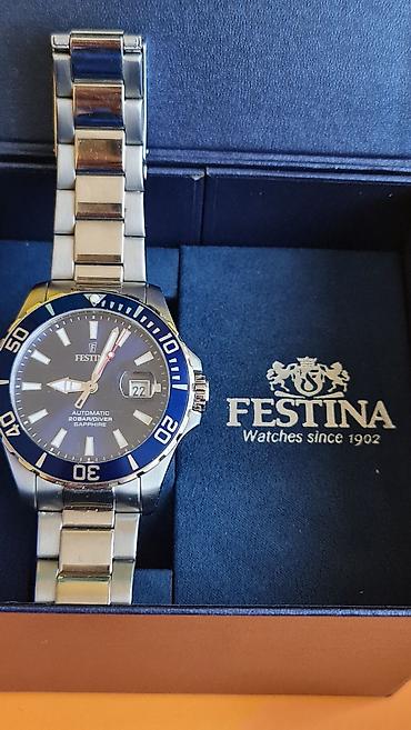hermes marame cena: Festina automatski ronilački sat – 20 BAR - Mehanizam: automatic — 6