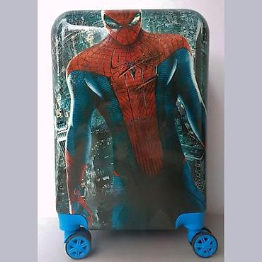 Rančevi, torbe i koferi: Dečiji kofer na točkiće sa motivom Spajdermena, idealan za putovanja — 3