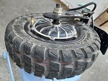 13 lük disk: Elektrik skuter üçün arxa təkər komplekti - Təkər ölçüsü: 90/65-6.5 — 1