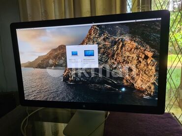 Monitorlar: Apple Monitor 27. Apple thunderbolt display. Yaxşı vəziyyətdədir, heç