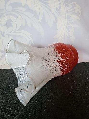 Vaze i saksije: Murano vaza,rucni rad 1960,70ta.god. Vaza murano,splatter glass- — 11