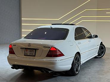 mersedes milenium: Mercedes-Benz S-class AMG: 2004 г., 5.5 л, Автомат, Бензин — 4