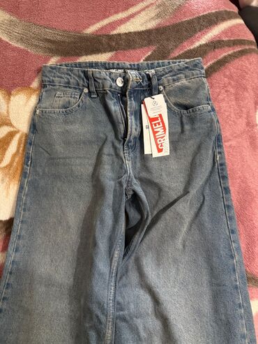 Şalvarlar: Baggy jeans S razmer. Yenidir