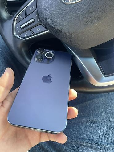 IPhone 14 Pro, Б/у, 128 ГБ, Deep Purple, Защитное стекло, 80 % at lalafo.kg IPhone 14 Pro, Б/у, 128 ГБ, Deep Purple, Защитное стекло, 80 %