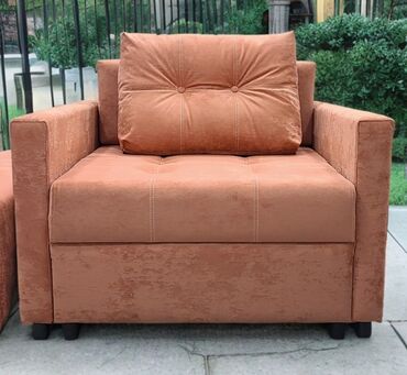 обивка мебели: Диван-кровать, цвет - Оранжевый, Новый