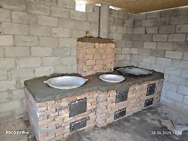 Дровяные печи: Уличная/домашняя дровяная очаговая печь под казаны (стационарный — 8