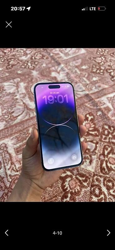 nfc чип: IPhone 14 Pro, Б/у, 256 ГБ, Черный, Чехол, 88 % — 9