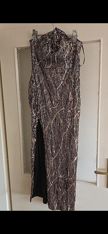 35: Elegantna večernja haljina sa šljokicama - Duga, uska silueta (maxi — 4