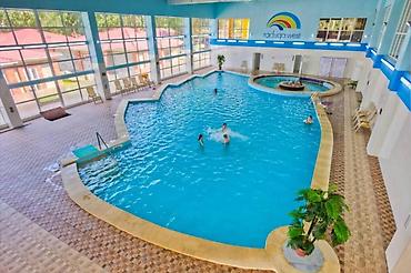 Иссык-Куль 2026: Таунхаус, Таунхаус в Радуга Вест ЦО Радуга West, Кош-Кол, Детская площадка, Парковка, стоянка, Охраняемая территория — 16