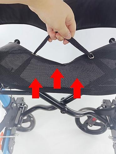 Ходунки, костыли, трости, роллаторы: Ходунки роллаторы с подножкой и корзинкой и ручным тормозом новые 24/7 — 5