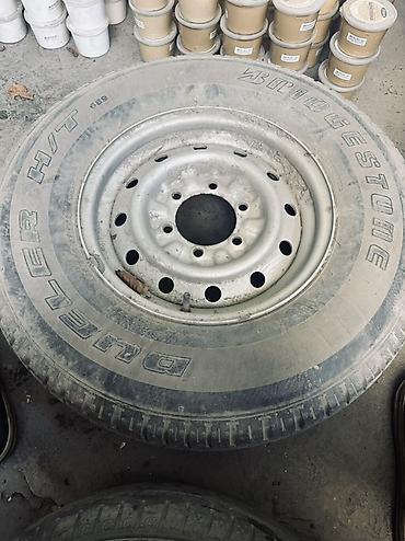 покрышка уаз: Колесо в сборе: шина + стальной диск. - Марка шины: Bridgestone — 1