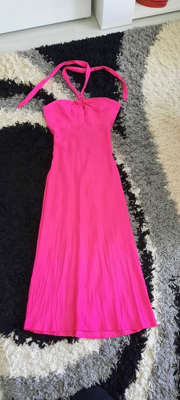 elegantne haljine do kolena: M (EU 38), bоја - Roze, Top (bez rukava)