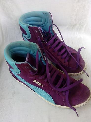 patike letnje: Patike ženske Puma kožne br.40,gazište oko 27 cm.,očuvane — 1