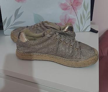 bata bunda: Replay ženske patike/espadrile sa platformom - Model: Replay, logotip — 4