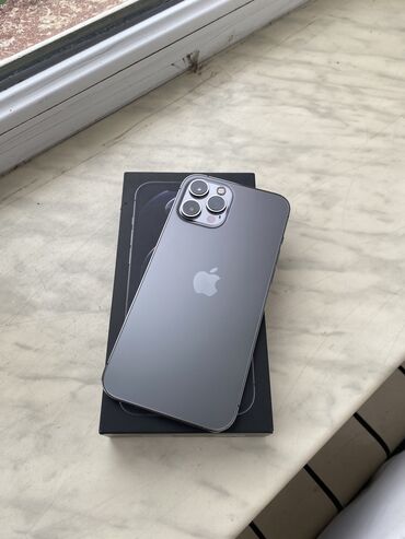 сколько стоит использованный айфон 11: IPhone 12 Pro Max, 128 GB, Graphite, Simsiz şarj, Face ID, Sənədlərlə