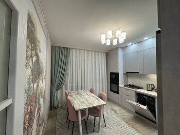 квартиры в аренду бишкек: 3 комнаты, 98 м², 108 серия, 2 этаж, Дизайнерский ремонт