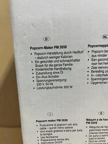 Ostali kuhinjski aparati: Aparat za kokice Clatronic PM 2658 - Električni aparat za brzu — 14