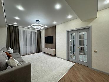 60: 3 комнаты, 93 м², Тунгуч мкр Элитка, 14 этаж, Евроремонт — 1