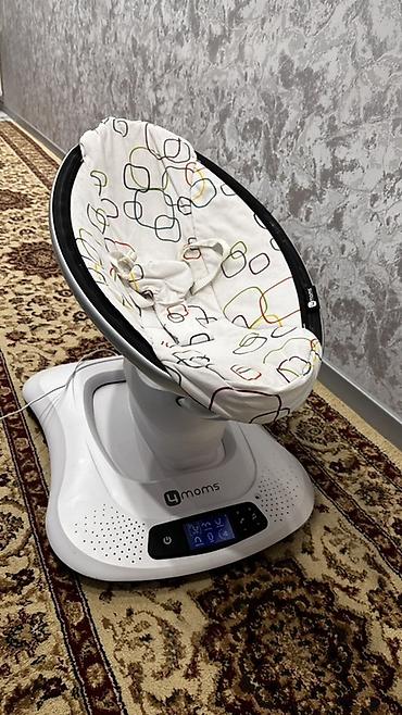Детские качели: Электронные качели 4moms mamaRoo Электролюлка в хорошем состоянии все — 3