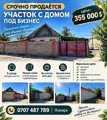 Продаётся дом с участком,Под бизнес Параметры и преимущества: -