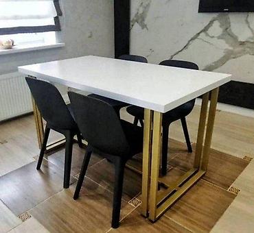 ikea taburei: TRPEZARIJSKI STO MODEL GOLD | Izrada nameštaja po meri Drvo&metal — 3