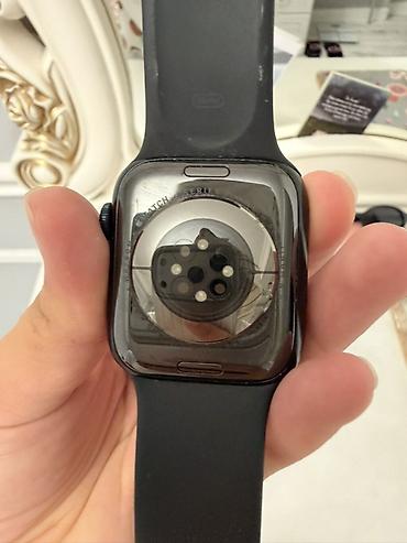 ios 6: Apple Watch Series 7, размер 45 мм, корпус тёмный. В комплекте — 8