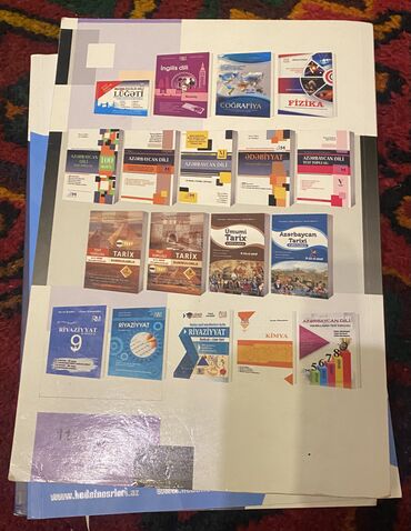 Digər məktəb dərslikləri: Kitablar bəziləri heç istifadə olunmayıb bəziləri çox az ehdiyacı olan — 11