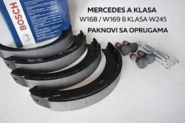 MERCEDES A KLASA W168 W169 B KLASA W245 PAKNOVI SA OPRUGAMA |