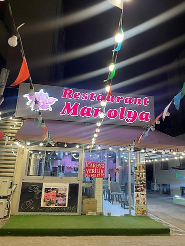 restaurant: Hazır Biznes satilir. Manolya Restaurant – — 9
