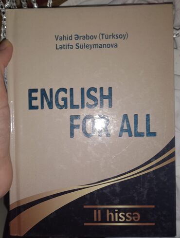 SIM-карты: Məhsul: “English For All – II hissə” kitabı Müəlliflər: Vahid Ərəbov