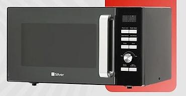 elekt: Silver SL-2090 Mikrodalğalı Soba 20L 850W Avtomatik Proqramlar — 1