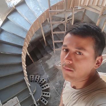 Бетонные лестницы: Изготовление на бетонный лестнице любой сложная проектная Кыргызстане — 12