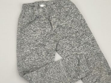 spodnie dresowe czarne: Sweatpants, 4-5 years, 104/110, condition - Fair