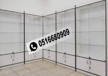 Sifarişlə kosmetika üçün vitrinlər: Vitrin mebeli sifarişi — 27