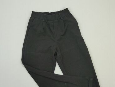 spódnice jeansowe czarne stradivarius: Material trousers, Stradivarius, S (EU 36), condition - Good