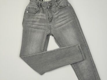 Jeansowe: Spodnie jeansowe, DenimCo, 10 lat, 134/140, stan - Dobry