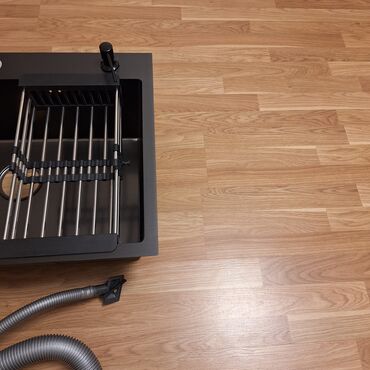 Mətbəx çanaqları: Yeni Kvadrat Mətbəx çanağı, Şkafsız, Paslanmaz polad, Pulsuz çatdırılma — 10