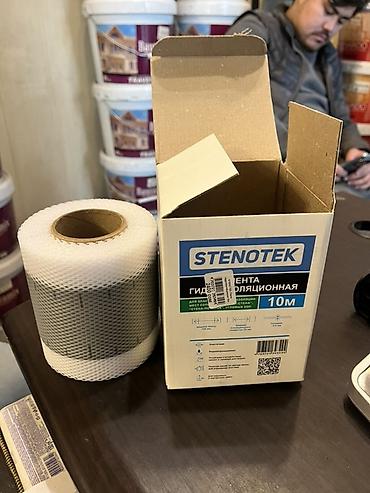 водостойкий скотч: Гидроизоляционная лента STENOTEK, рулон 10 м Назначение: - Для — 1