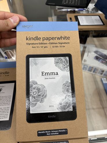 Электронные книги: Электронная книга, Amazon, Новый, 10" - 11", Bluetooth, цвет - Черный — 6