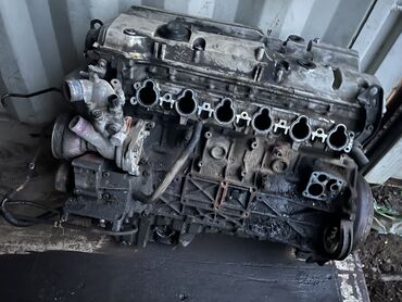 Детали двигателя и моторы в сборе: Бензиновый мотор Mercedes-Benz 1998 г., 3.2 л, Б/у, Оригинал, Германия