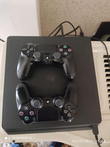 ps 5 pro 2 tb: Sony PlayStation 4 Slim (Jet Black) idyal vezyetde 1 TB yadaas 2 pult — 2