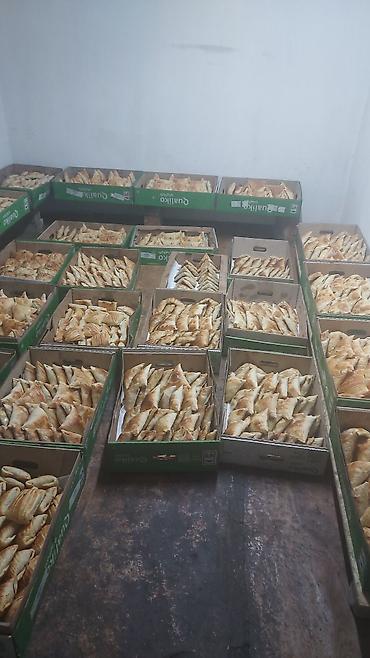 Азык-түлүктөр: Самса из слоёного теста - Треугольные пирожки из тонкого — 5