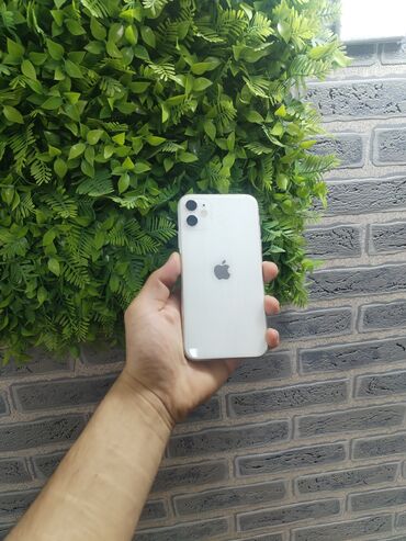 Apple iPhone: IPhone 11, 64 GB, White Titanium, Simsiz şarj
