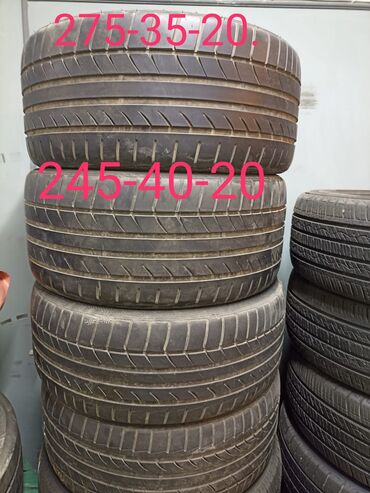 üç təkərli: Təkər 275-35-20_245-40-20 paket kamplekdi əla vəziyyətdə