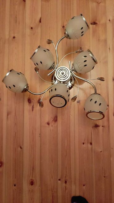 Çilçıraqlar: Çılçıraq, 6 lampa, Metal