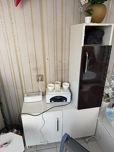 salon dolab: Düz masa, Siyirməsiz, Polkalı, Laminat — 4