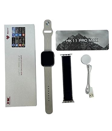 hk9 pro max: Yeni, Smart saat, Smart, Sensor ekran, rəng - Boz — 2